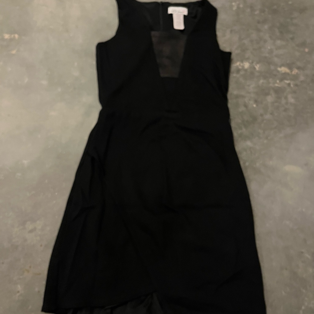 Bb Dakota Black Sleeveless Mini Dress